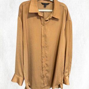 Golden Button Down Banana Republic Shirt Small/Petite